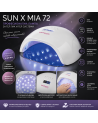 Sun X Mia 72 комбинира висока мощност от 72W с модерна LED/UV Quartz технология