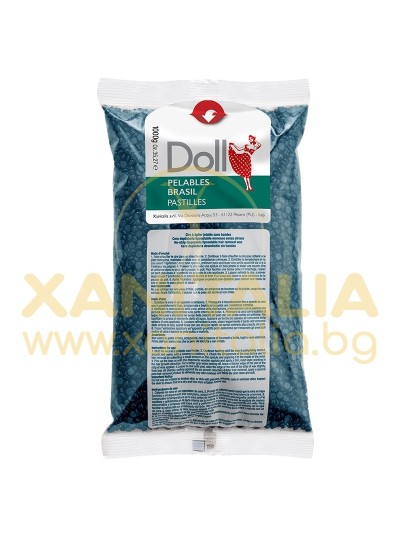 Пластична кола маска на гранули Азулеин / Blu Azulene, Xanitalia