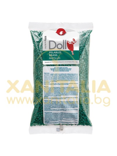 Пластична кола маска на гранули Хлорофил / Chlorophylle, Xanitalia